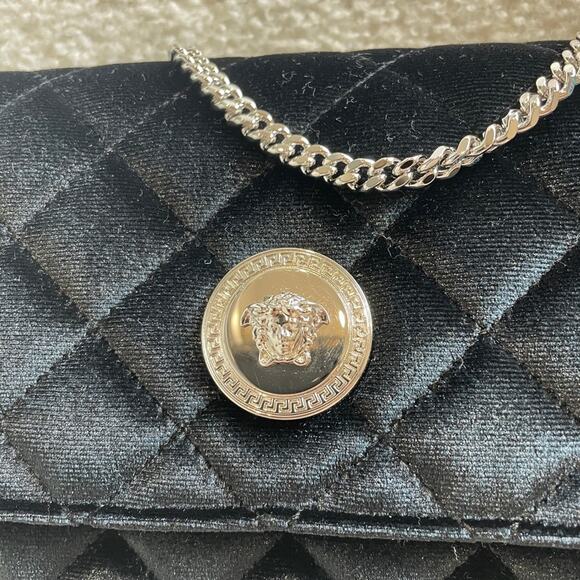 Versace velvet crossbody bag - Picture 2 of 7